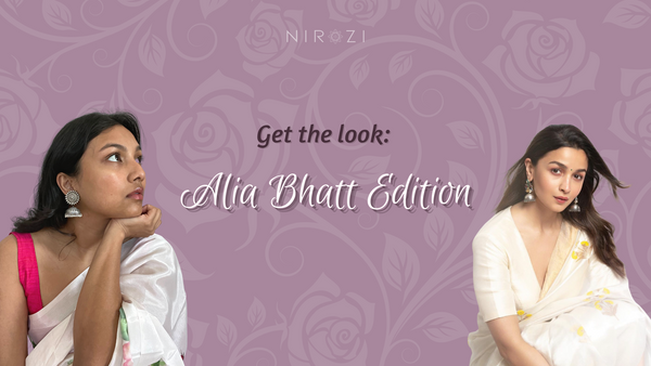Recreating Alia Bhatt-inspired minimal glam look!