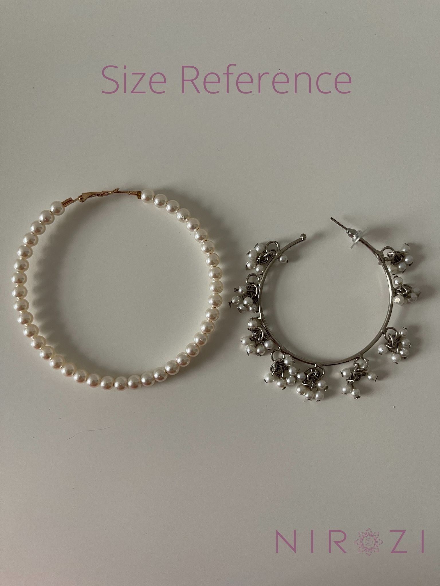 Pearl Hoops - Nirozi