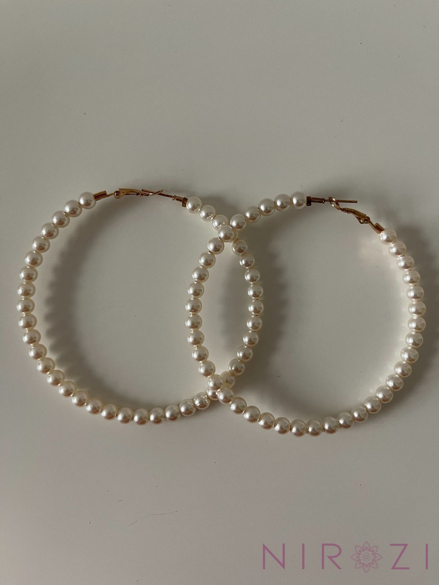 Pearl Hoops - Nirozi